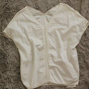 ZARA linen top